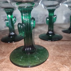 LIBBEY GLASS Juniper Cactus Stem Grande XL Margarita Glass 16oz 12oz