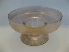 Dorothy Thorpe Gold Fleck Style Crystal 2-3/4″ Seafood Glass – Very Nice!