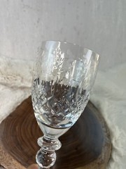 VTG Rogaska GALLIA Water Goblet 26% Lead Crystal Hand Crafted Yugoslavia 9 Ounce
