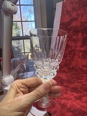 Cristal d’Arque Pomadour Wine Glasses Set Of 3 NICE!