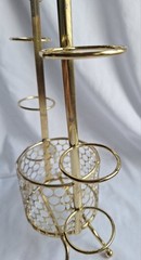 Libbey Starlyte Decanter Set With Shot Glasses