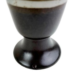 Vintage Otagiri Stoneware Goblet Cups Set 4 Japan Mariner Sierra Brown Speckled