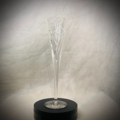 Nice WATERFORD Crystal True Love Forever Champagne Toasting Flute 7oz – 11″
