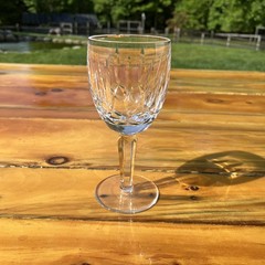 Waterford Kildare Water Goblet 7”, Single, Damaged Chip