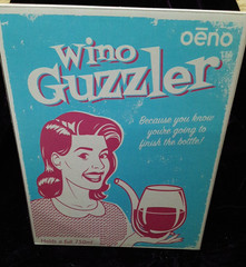 OENO Wino Guzzler 750ml Wine Glass Novelty Gag Gift
