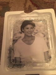 Fifth Avenue Inlaid Rose beautiful Crystal Frame for photos 8″ X 10″
