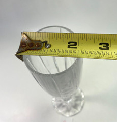 Mikasa Park Lane Crystal Fluted Champagne Flutes Glasses 8 5/8″ 6oz S/2 C77