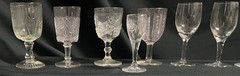 LARGE Lot of Antique Cordial / Liqueur / Sherry Glasses 100+ Lifetime Collection