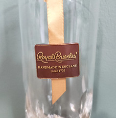 NEW Royal Brierley English Cut Crystal DEAUVILLE 12 oz Tumbler Highball