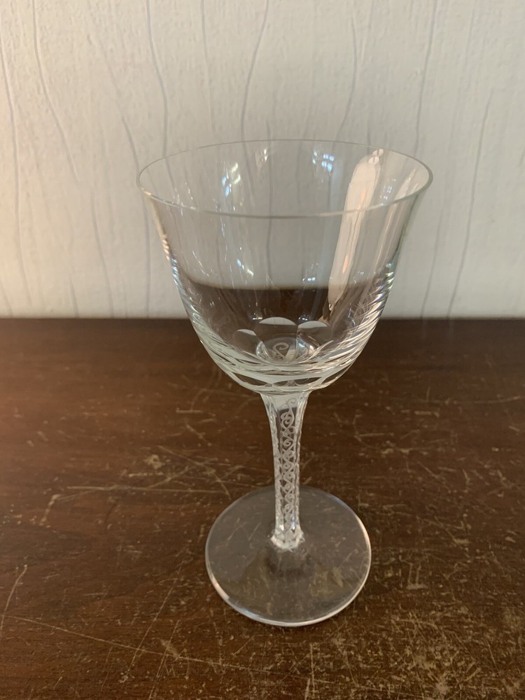 2 Trèves Model Glasses In Lalique Crystal H: 16 Cm (Price Per Unit)