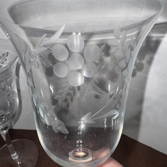 VTG Danube by Colony 7 3/4» tall Water/Drink goblet Discontinued 1950