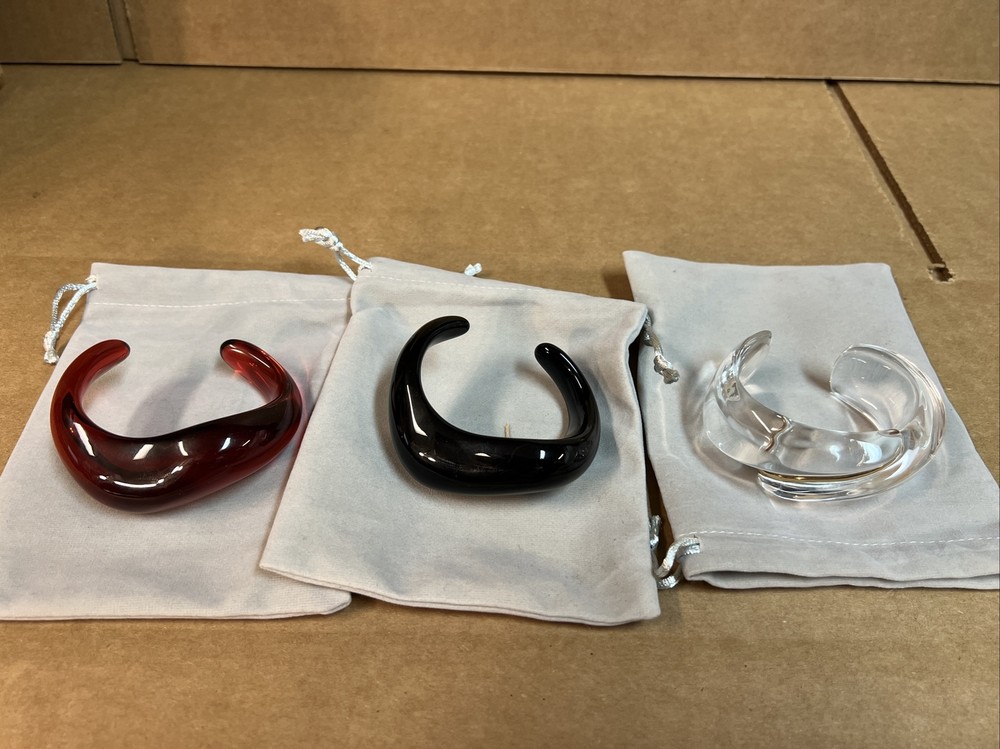 Baccarat Crystal Bracelets Set Of 3