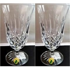 Waterford Lismore Iced Beverage Set of 2 Glasses #154039 Boxed