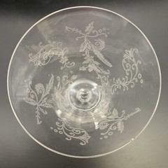Glastonbury Lotus Vesta Clear 10pc Set: 8 Goblets & 2 Champagne Coupes