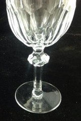 Waterford Crystal Curraghmore Water Goblet Knob Stem