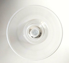 Bohemia Czech Republic Clear Plain Lead Crystal Wine Glass, 9.5″ Tall, Set of 3