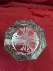 NIB FLAWLESS Glass BACCARAT France Crystal CHROME HEARTS Dagger HIGHBALL Tumbler