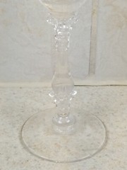 Cambridge Rosepoint #3121 5 7/8″ 2 1/2 oz Wine Stem Excellent Condition