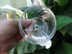 Royal Leerdam-Netherland Clear 7.3oz Radiance Swirl Optic 4″ Brandy Glass VGUC