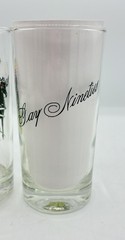 SET Of 2 Vintage Anchor Hocking ‘Gay Nineties’ Horse Car Drinking Glasses