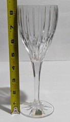 Mikasa Crystal Tiara Water Goblet Wine Glass – Elegant Formal Replacement Piece