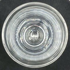 Vintage Pair of MCM Crystal Old Fashioned Whiskey Glasses Heavy Optic Lens Base