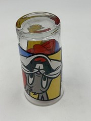 1994 Warner Bros Looney Tunes Bugs Bunny Daffy Duck Glass Tumbler Vintage