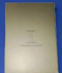LENOX Pair Of Silver Heart Stem Crystal Champagne Flutes Wedding Promises New