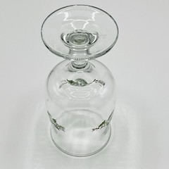 Vintage Late 80-90s Pfaltzgraff Heirloom Holiday Winter Floral Wine Glass