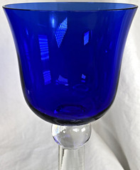 Cobalt Blue Goblets Set of 2 By «Gorgeous Designs»