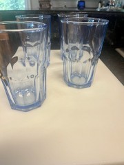 Vintage Libbey Crisa Drinking Glasses. Excellent Condition.