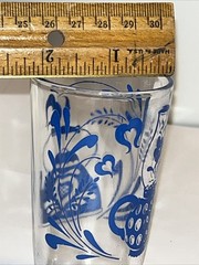 Oil Lamp Tea Pot Kraft Swanky Swig Juice Glass Blue Paint Grandmas For Grandkid