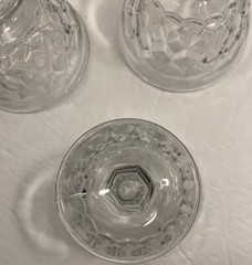 Fostoria Crystal Glass American Sundae Parfait Cups Set Of 4 American Clear Mint