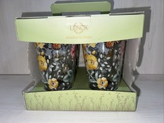 Lenox #866239 BUTTERFLY MEADOW Acrylic Hiball Glasses 24 oz Set of Four (4) NIP