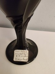 Noritake «Sweet Swirl Black» 7 3/8 Inch Water Goblet New Inventory from Jeweler