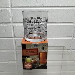 Bulleit Bourbon Rocks Glass Frontier Whiskey Limited Edition Set of 2
