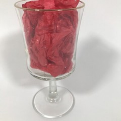 YOUNG Etched Coat Of Arms Family Crest 6.75in X 3.25in Wine Glass Water Goblet
