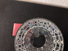 Baccarat Louxor Clear Crystal Vase, Height 23 cm