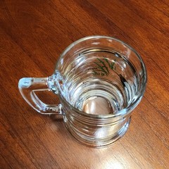 Culver 22K Gold Trim Glass Beer Mugs 4 Set Duck Mallard Pintail MCM Barware EUC