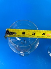 Studio Nova Wine Glasses Venice 24% Lead Crystal 14oz Austria Set of 2 Vtg C63