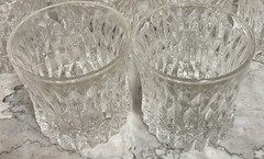 Fostoria Monarch Heavy Double Old Fashioned Glasses 3.5in (Set 10)