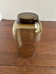 Vintage Libbey Tempo Brown Tumbler MCM Drinking Glass 5.25” Tall Replacement