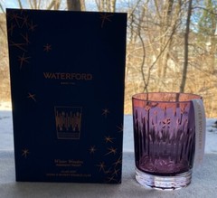 Waterford Crystal Winter Wonders Midnight Frost Lilac DOF Tumbler New in Box