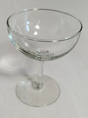 Libbey Glass «Citation» 6.5 oz MCM dessert/champagne glasses vintage 4-pack