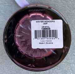 Waterford Crystal Winter Wonders Midnight Frost Lilac DOF Tumbler New in Box
