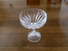 1 MIKASA CRYSTAL PARK LANE TALL SHERBET / CHAMPAGNE GLASS