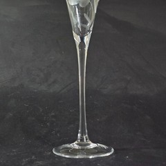 WATERFORD Marquis YOURS TRULY CHAMPAGNE FLUTE, Etched Crystal, 11 1/4″, IRELAND