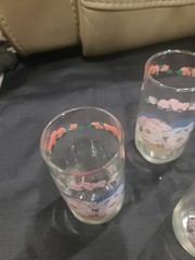 Vintage 5 Tienshan Pig Pal 16 Oz Tumblers Glasses Set Country Kitchen Decor Lot