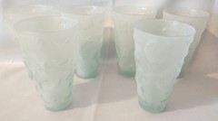 New, Set Of 6 «La Mediterranea» 12oz Ice Tea Glasses