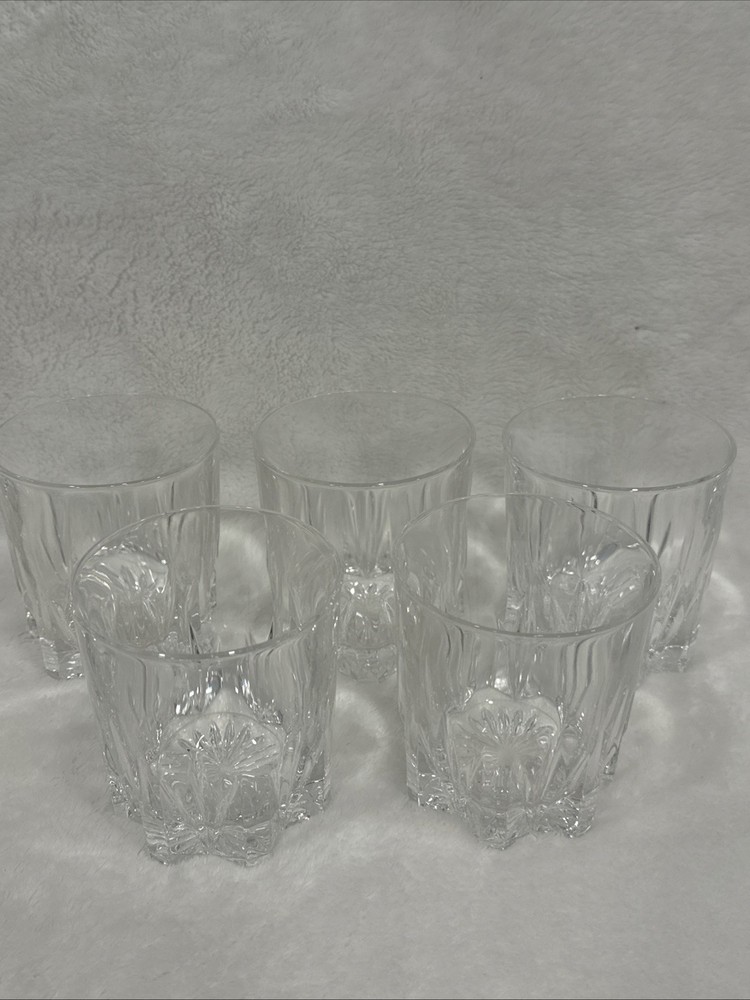 Vintage Crystal Princess House Glass Regency Ice Bucket Clear Barware